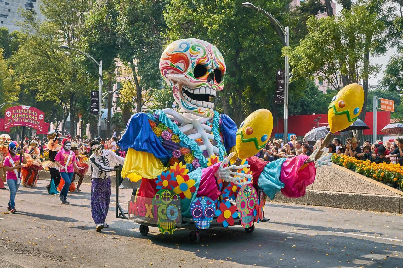 Mexico day of the dead decorations