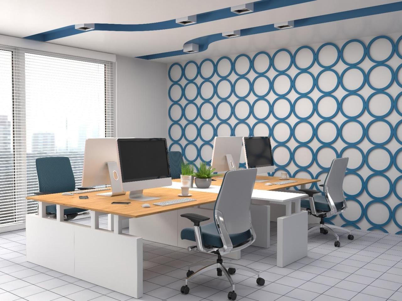 Office wallpaper decor