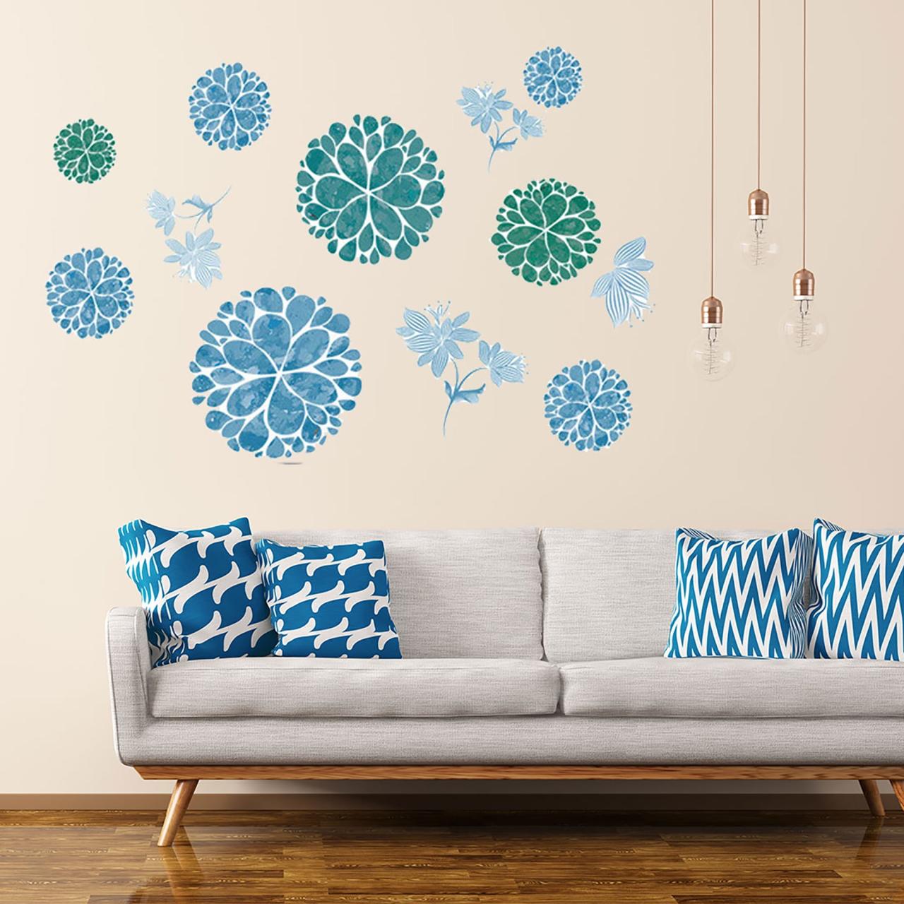 Peel and stick wall decor