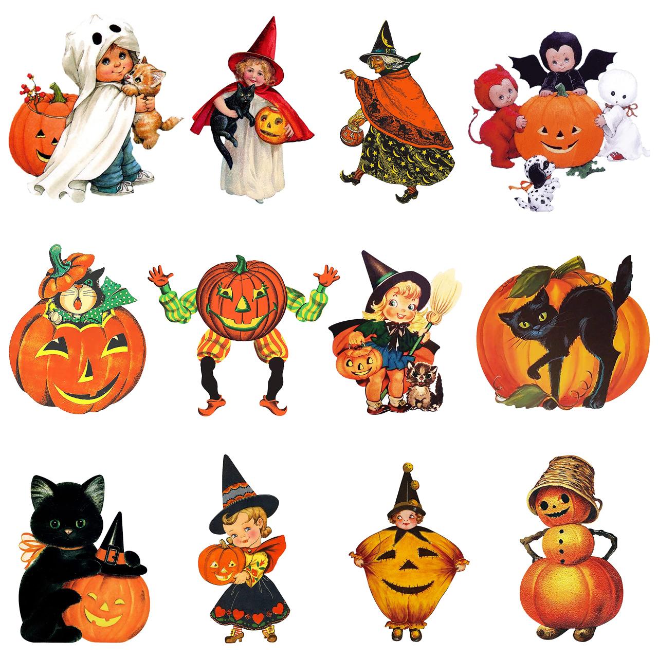 Halloween decor vintage