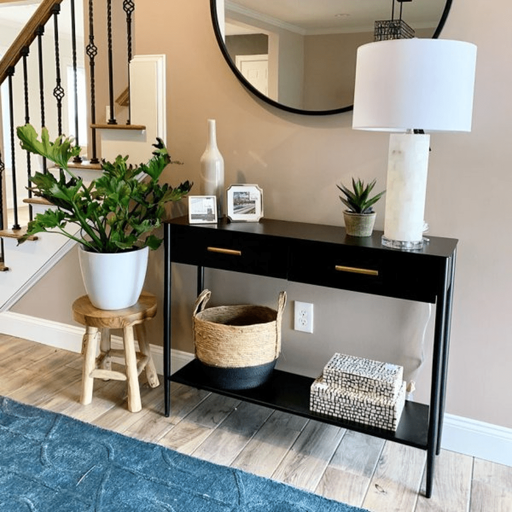 Decorate console table ideas