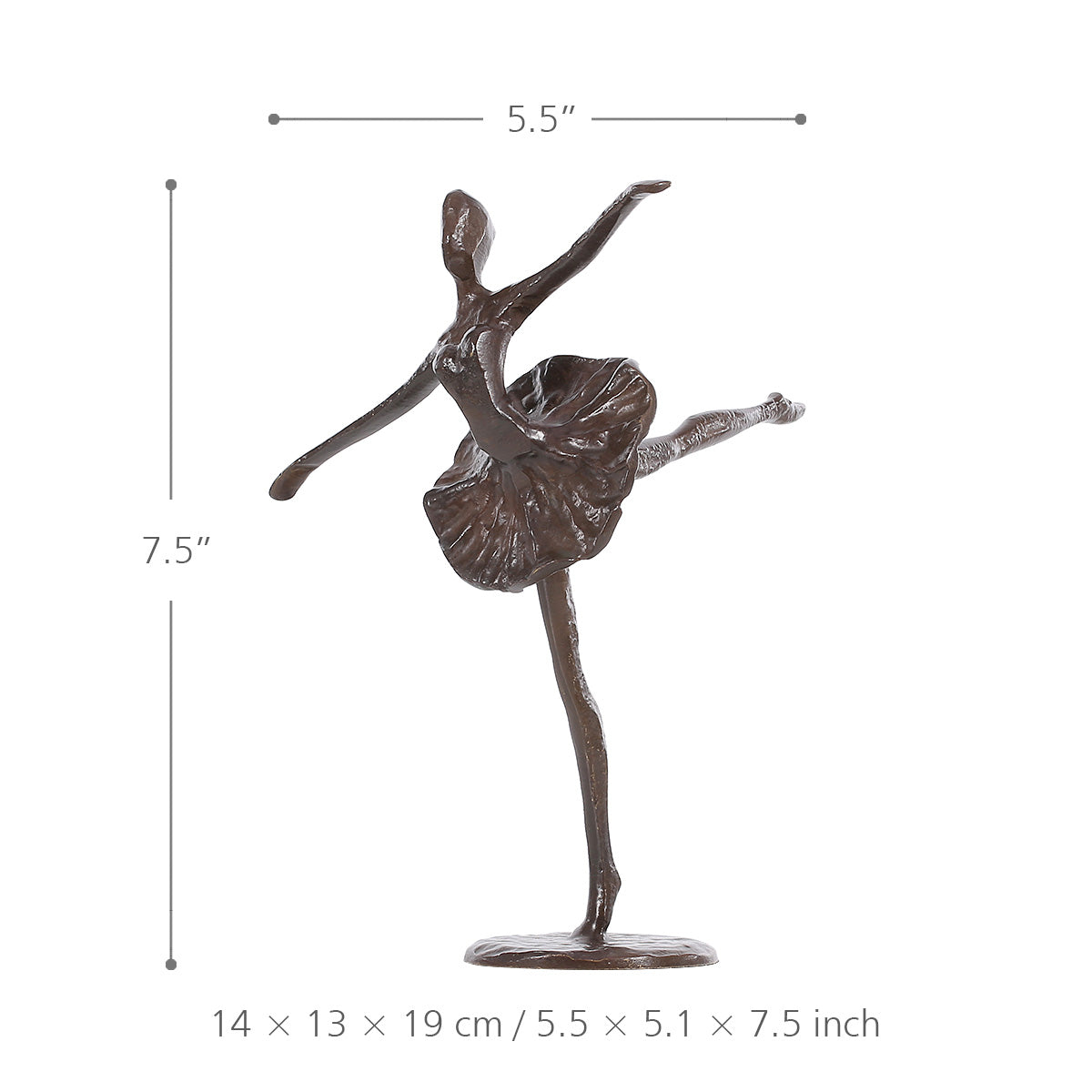 Ballet metal decor