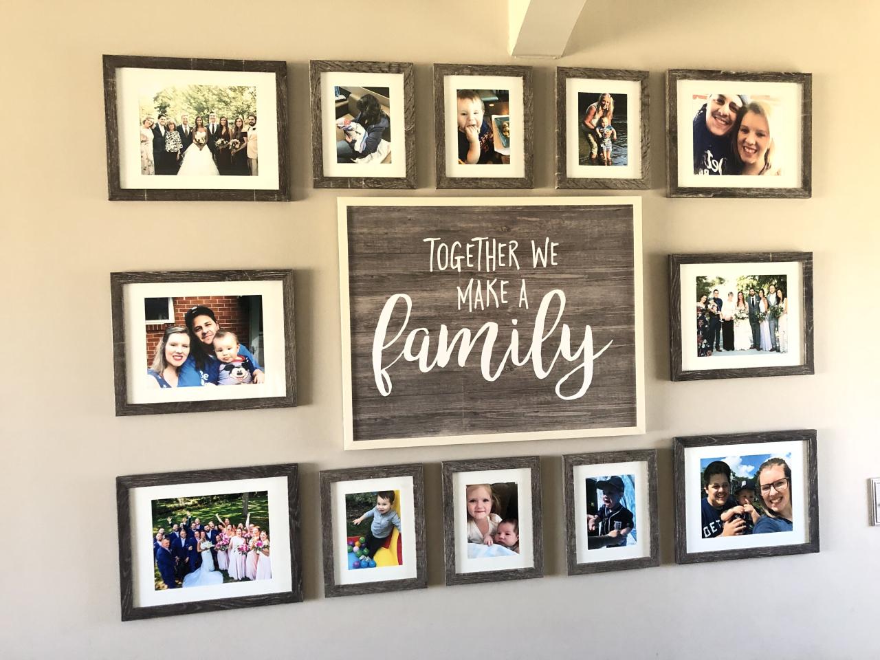 Family wall decor