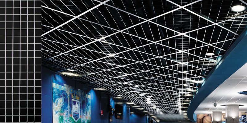 Wire ceiling decor