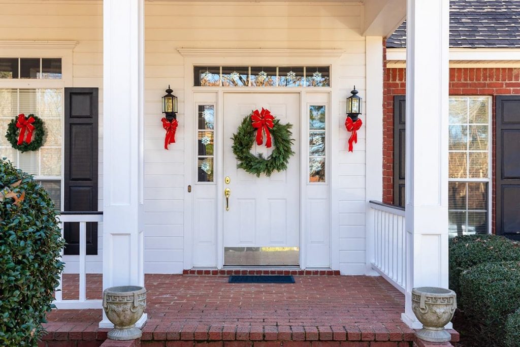 Decorative front doors